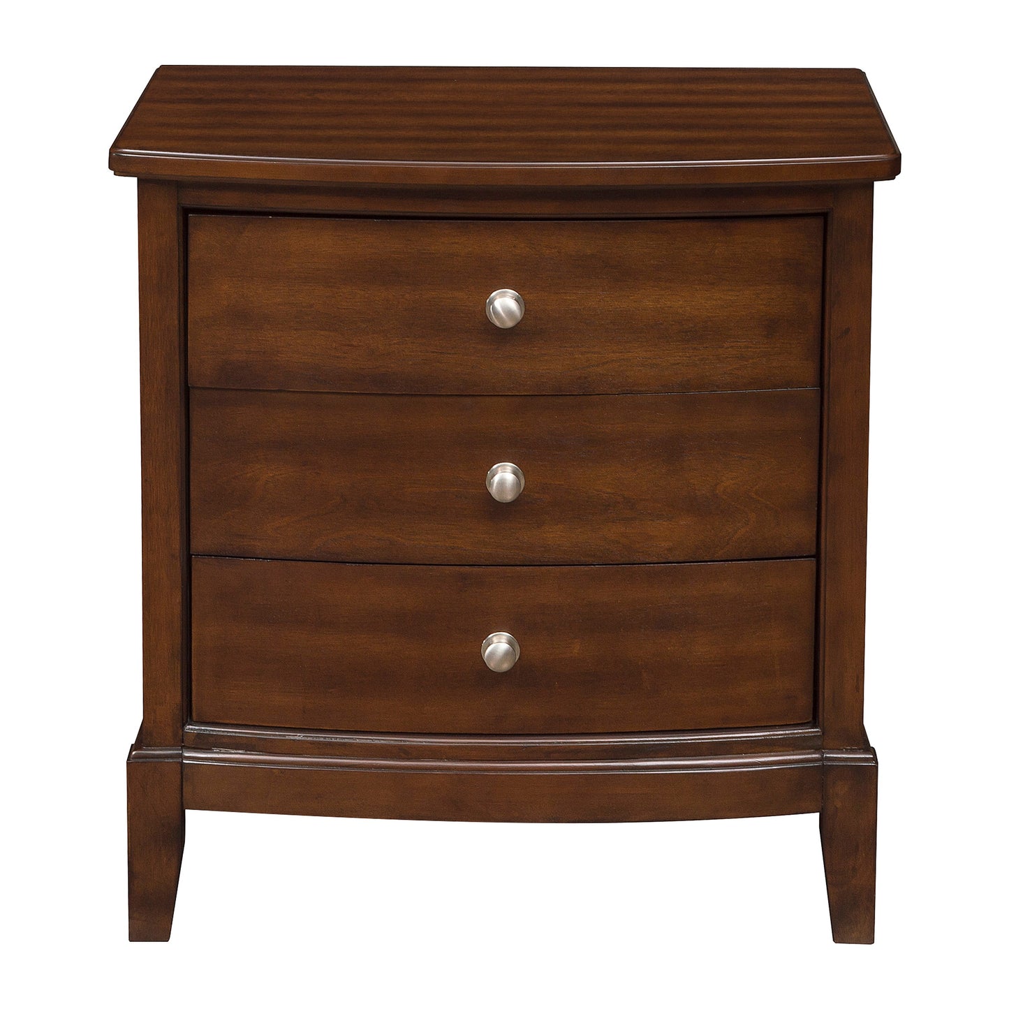 Homelegance Nightstand Cotterill Dark Cherry Finish 1730-4