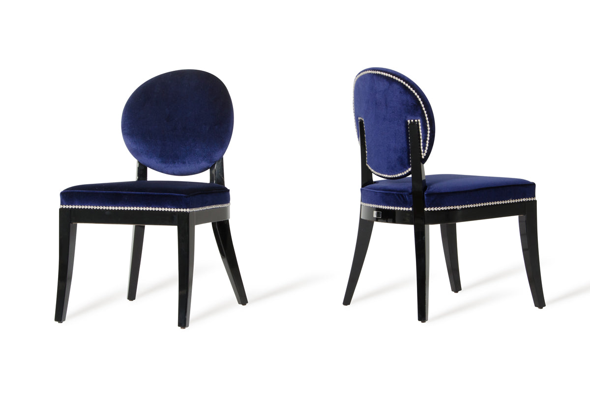 Isabella Modern Blue Dining Chair