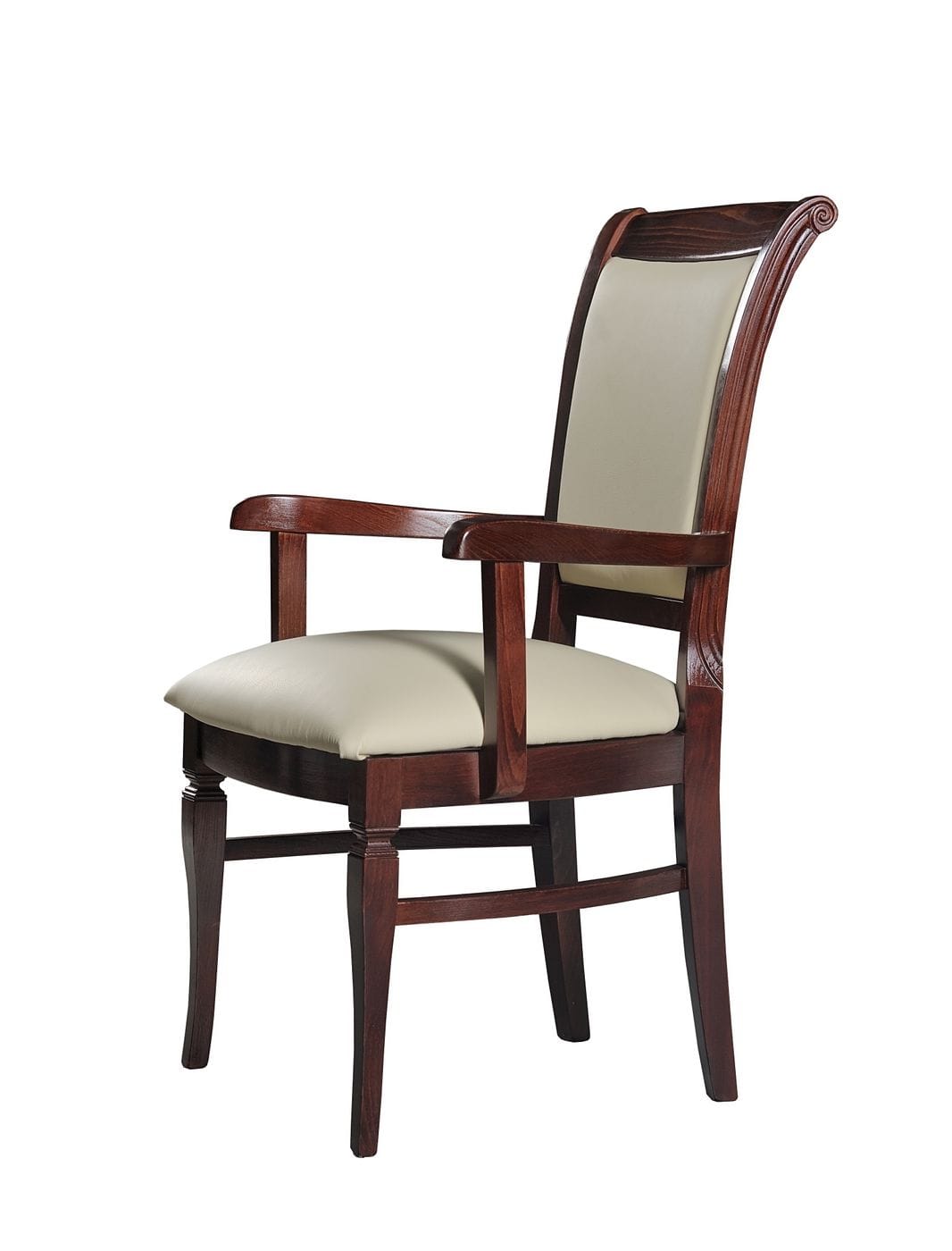 Modrest Anders Leather Dining Armchair