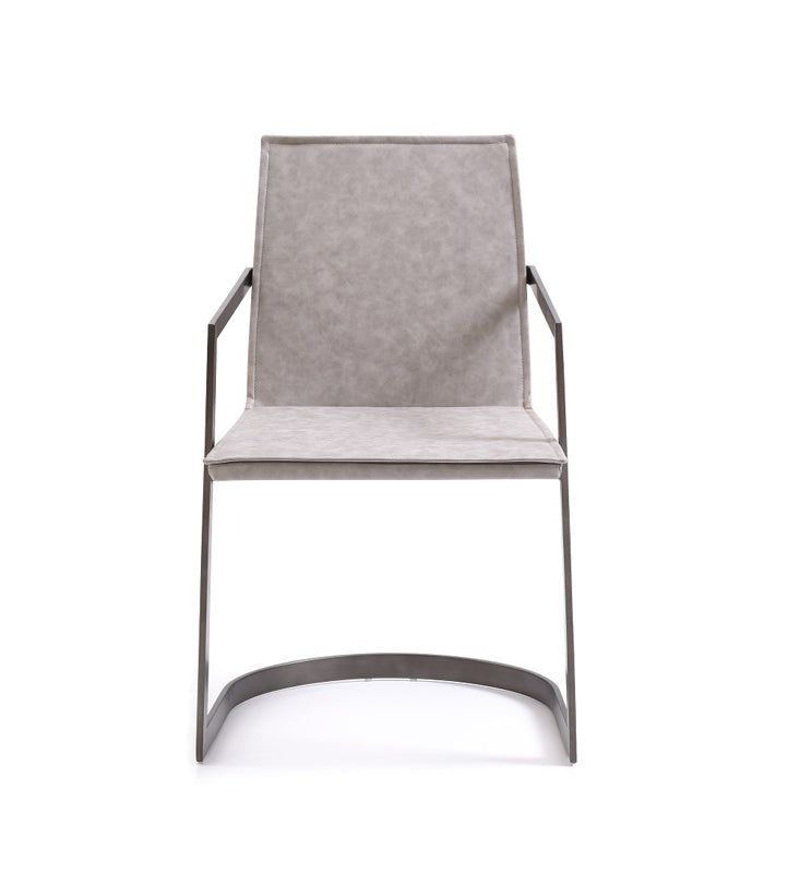 Jago Modern White Wash Grey Dining Chair