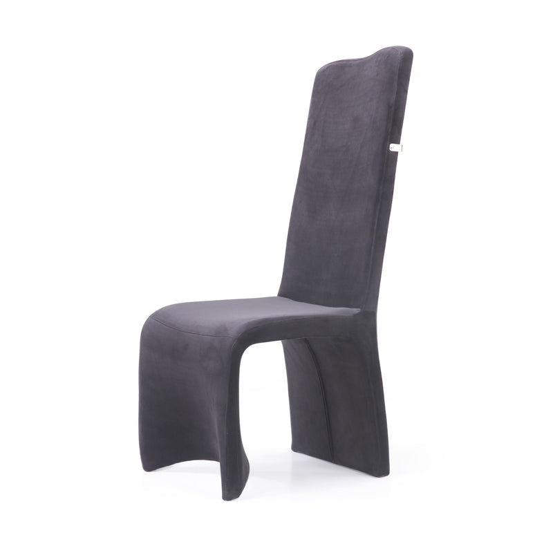 Modrest Sapphire Modern Black and Gold Dining Chair
