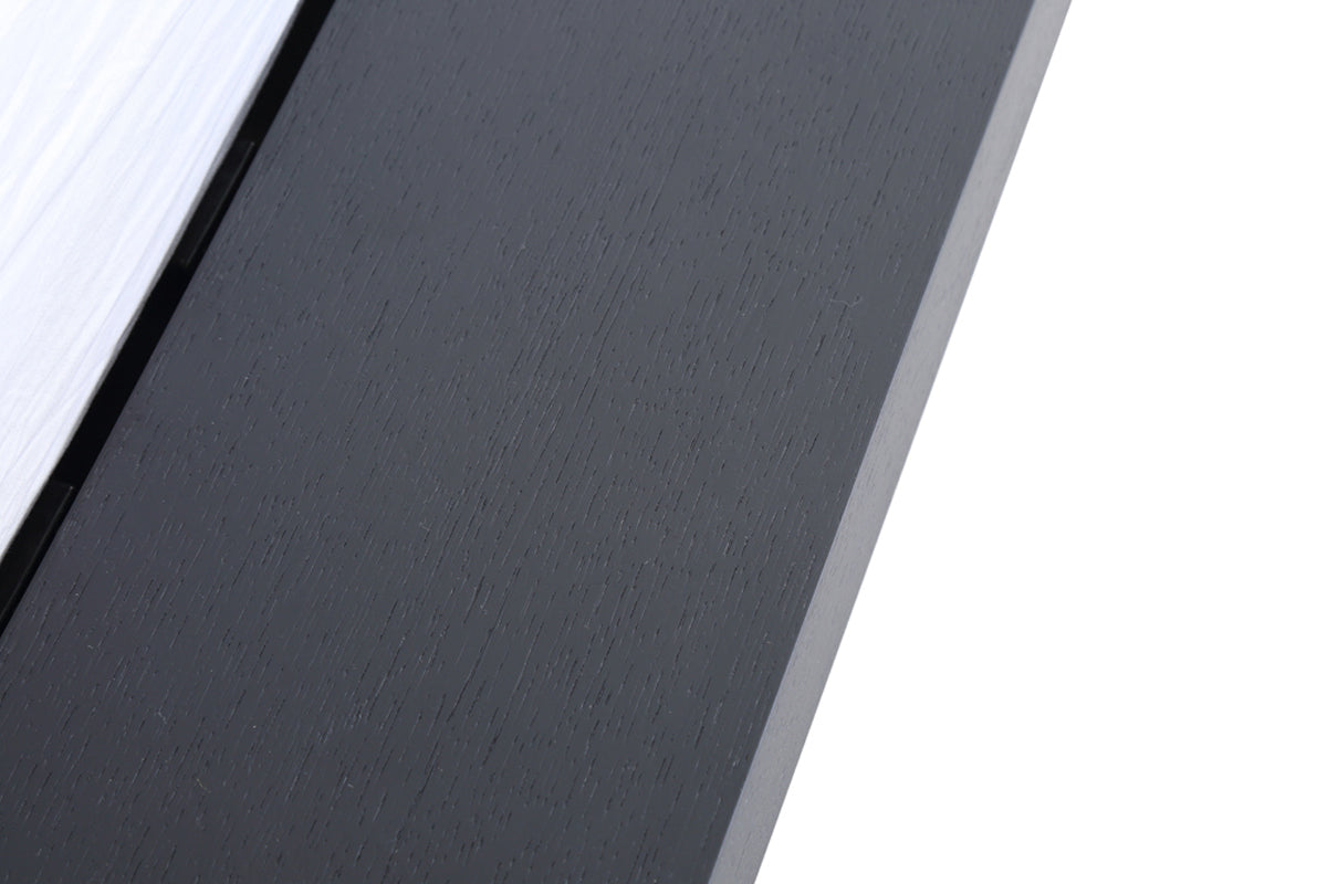Modrest Opal Modern Wenge and White Platform Bed