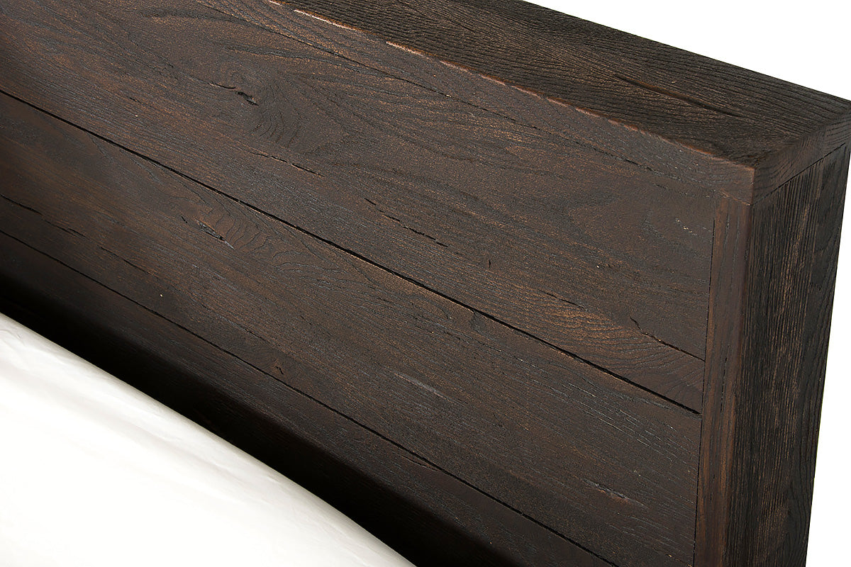 Modrest Selma Modern Dark Aged Oak East King Bed
