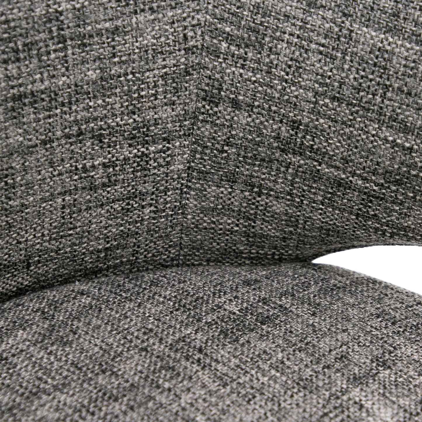 Modrest Carlton Modern Grey Fabric Dining Chair