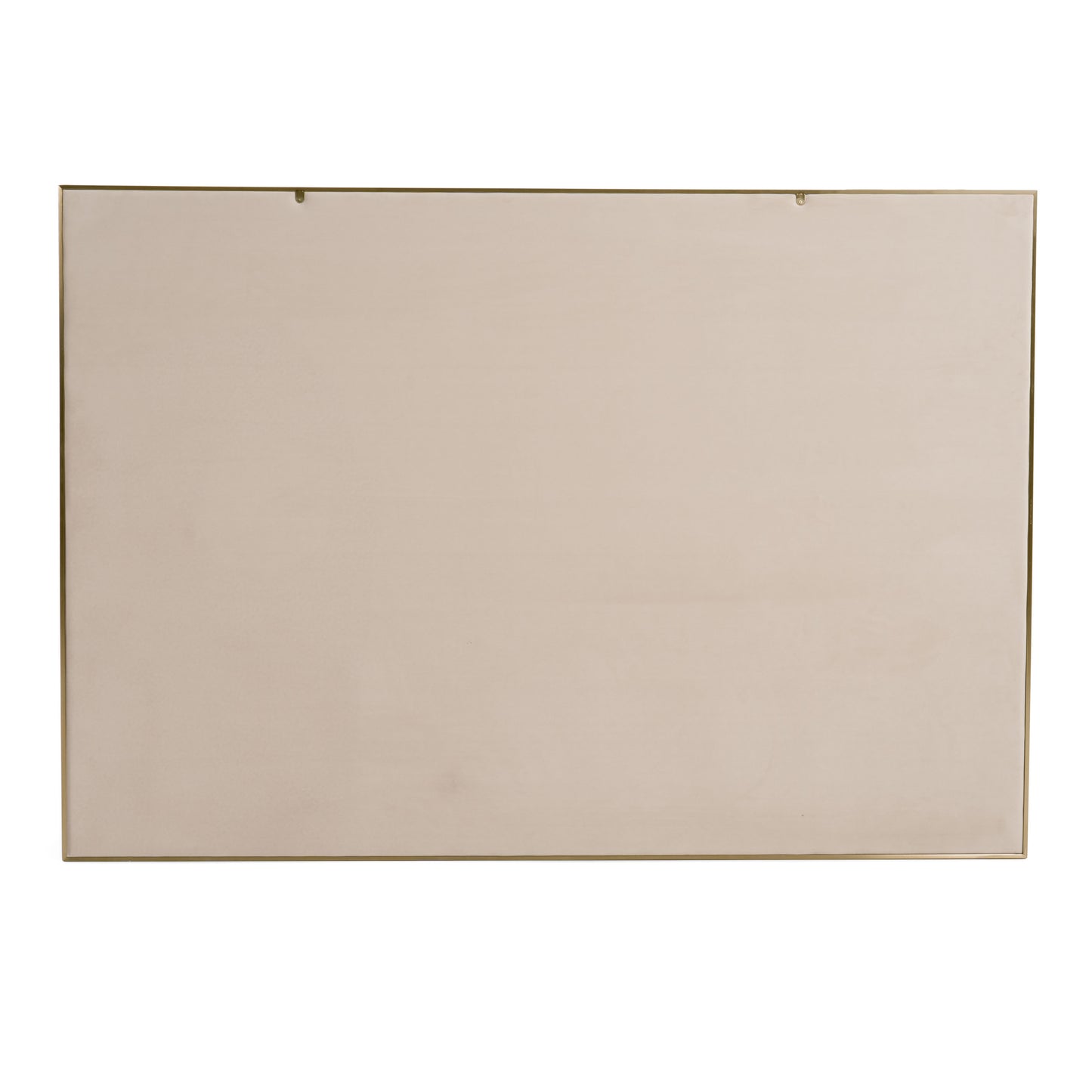 Modrest Cartier Modern Beige Velvet and Brushed Brass Bed