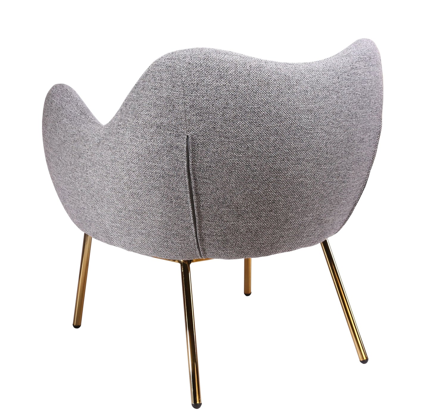 Modrest Cicero Modern Grey Accent Chair