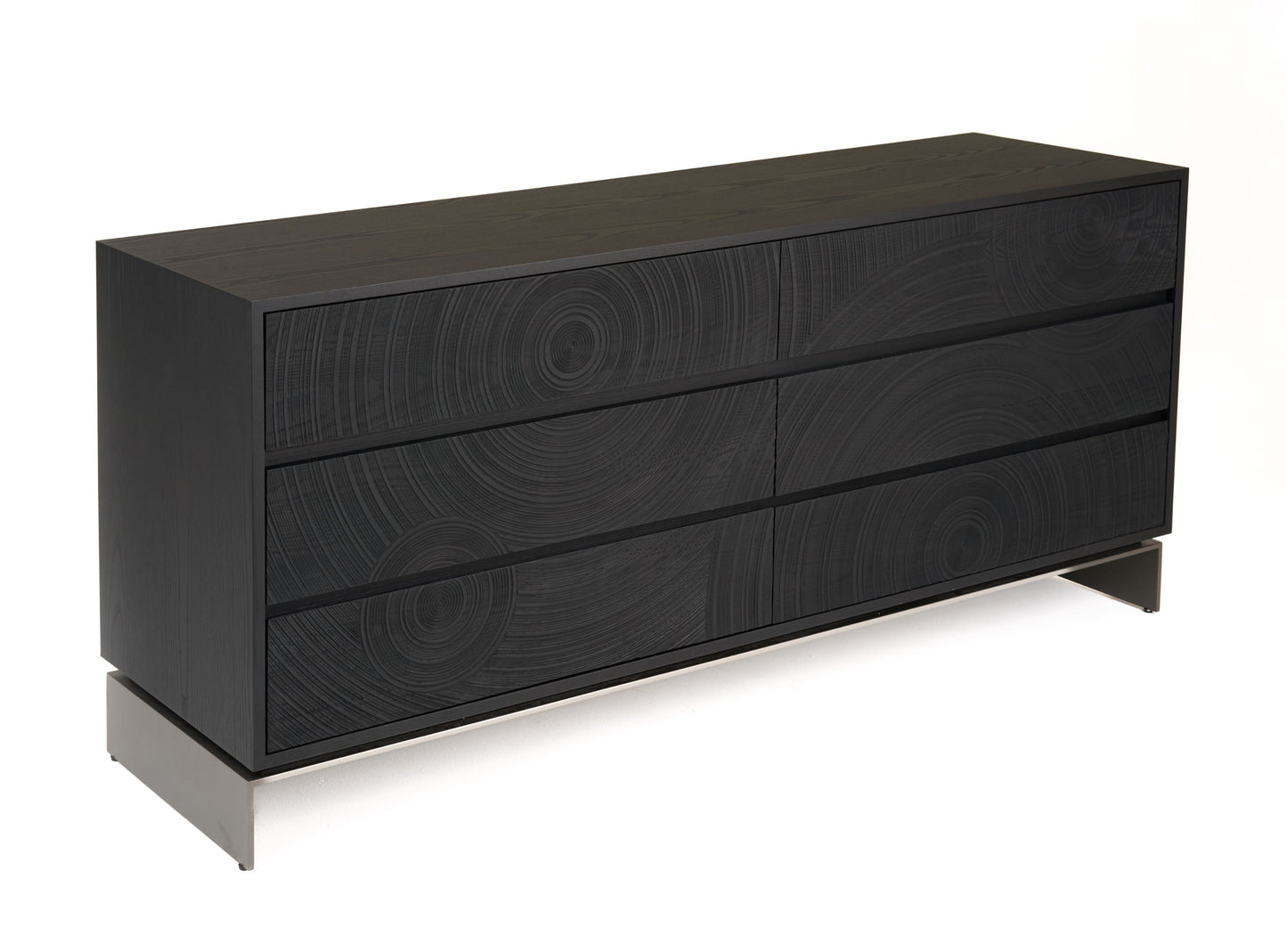 Lamod Cirque Modern Black Ash Dresser