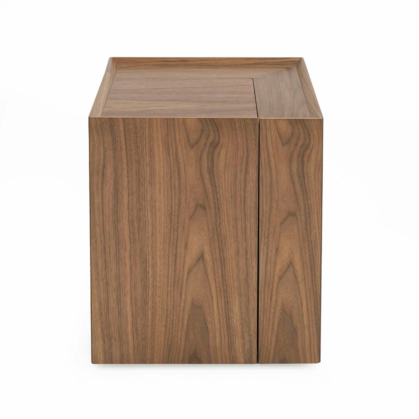 Modrest Delight Modern Walnut End Table