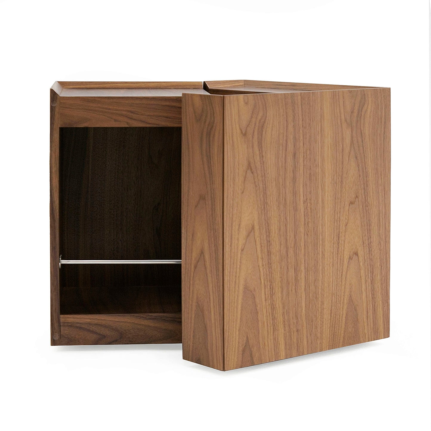 Modrest Delight Modern Walnut End Table