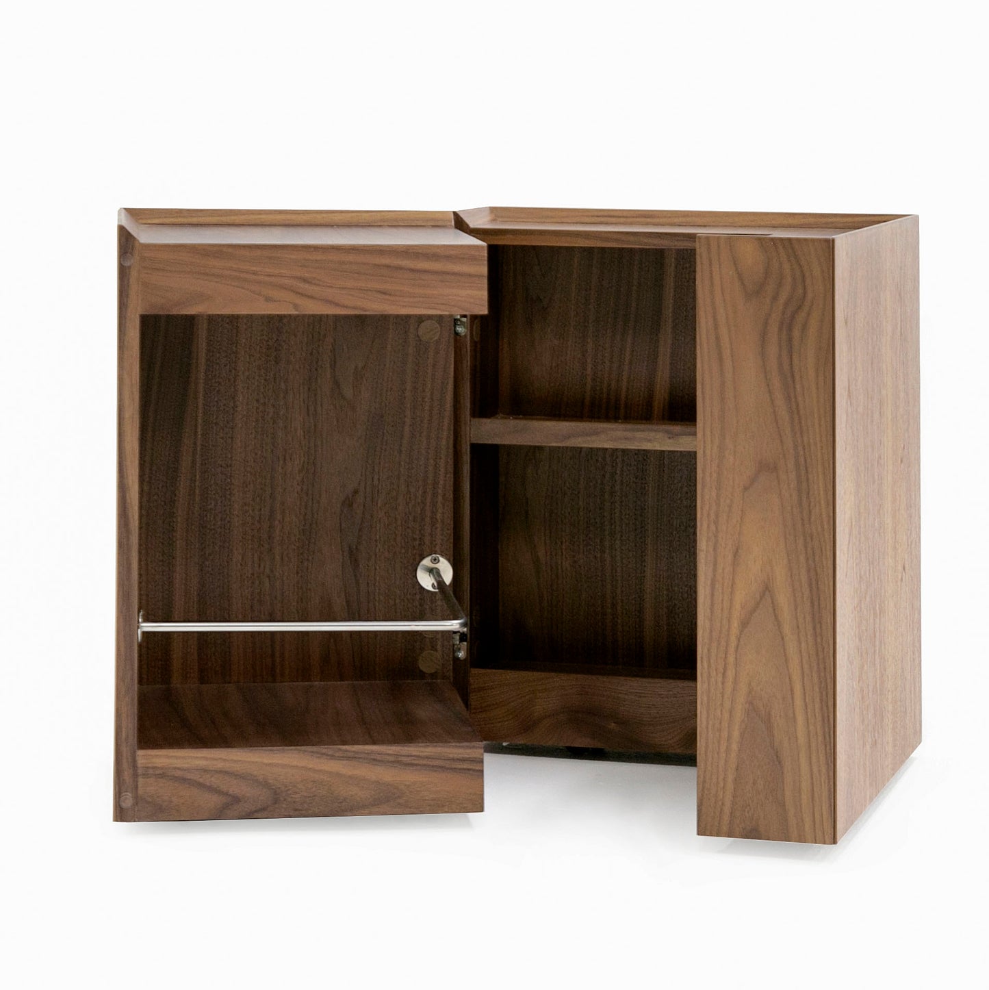 Modrest Delight Modern Walnut End Table