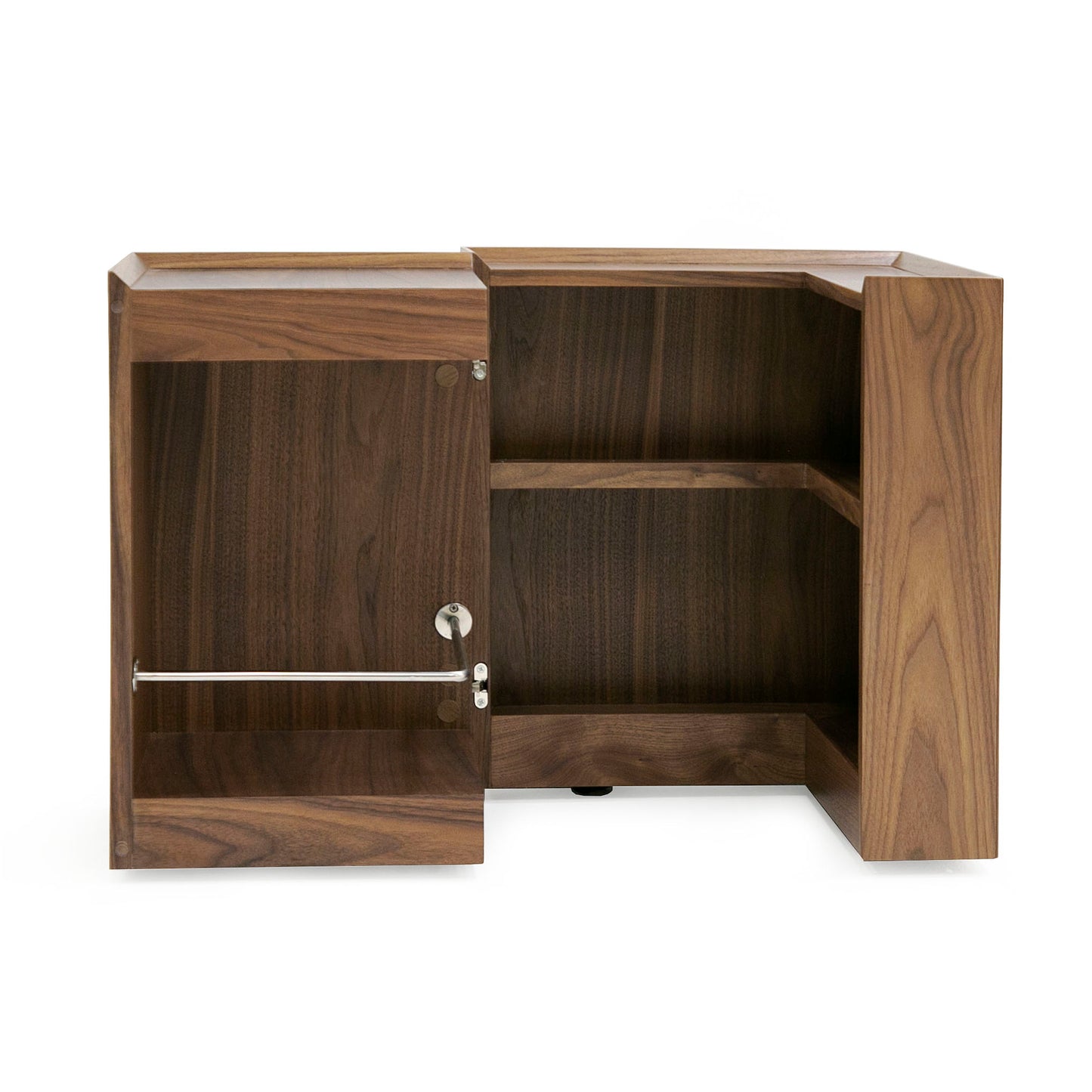 Modrest Delight Modern Walnut End Table