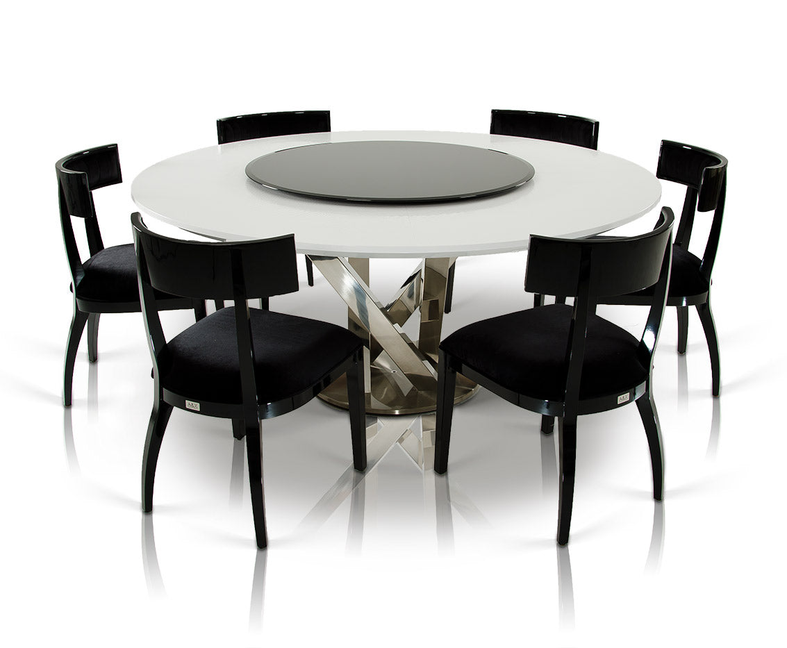 Alek Modern Black Dining Chair