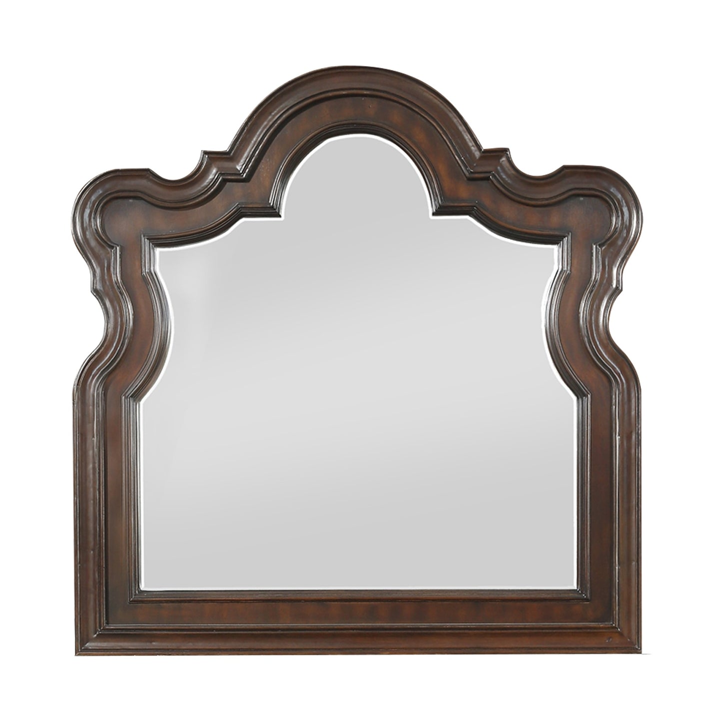 Homelegance Royal Highlands Dresser Mirror in Dark Cherry Finish 1603-6