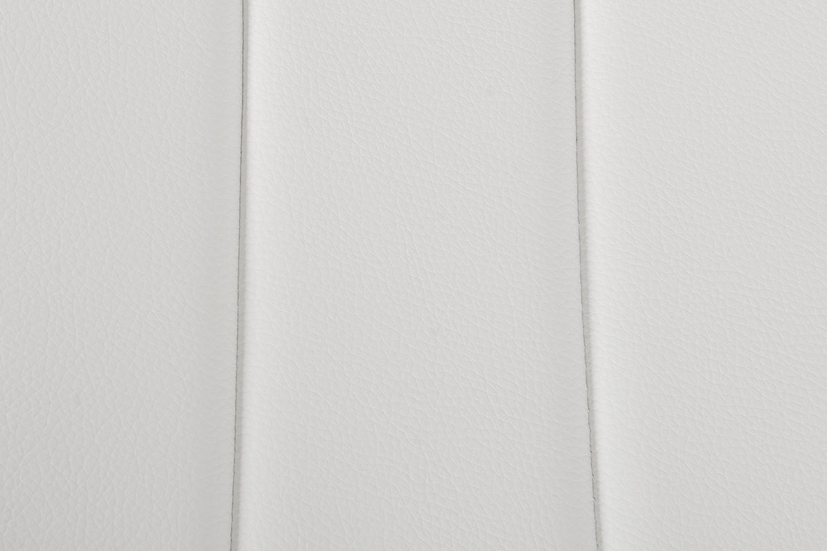 Libby Modern White Leatherette Dining Chair