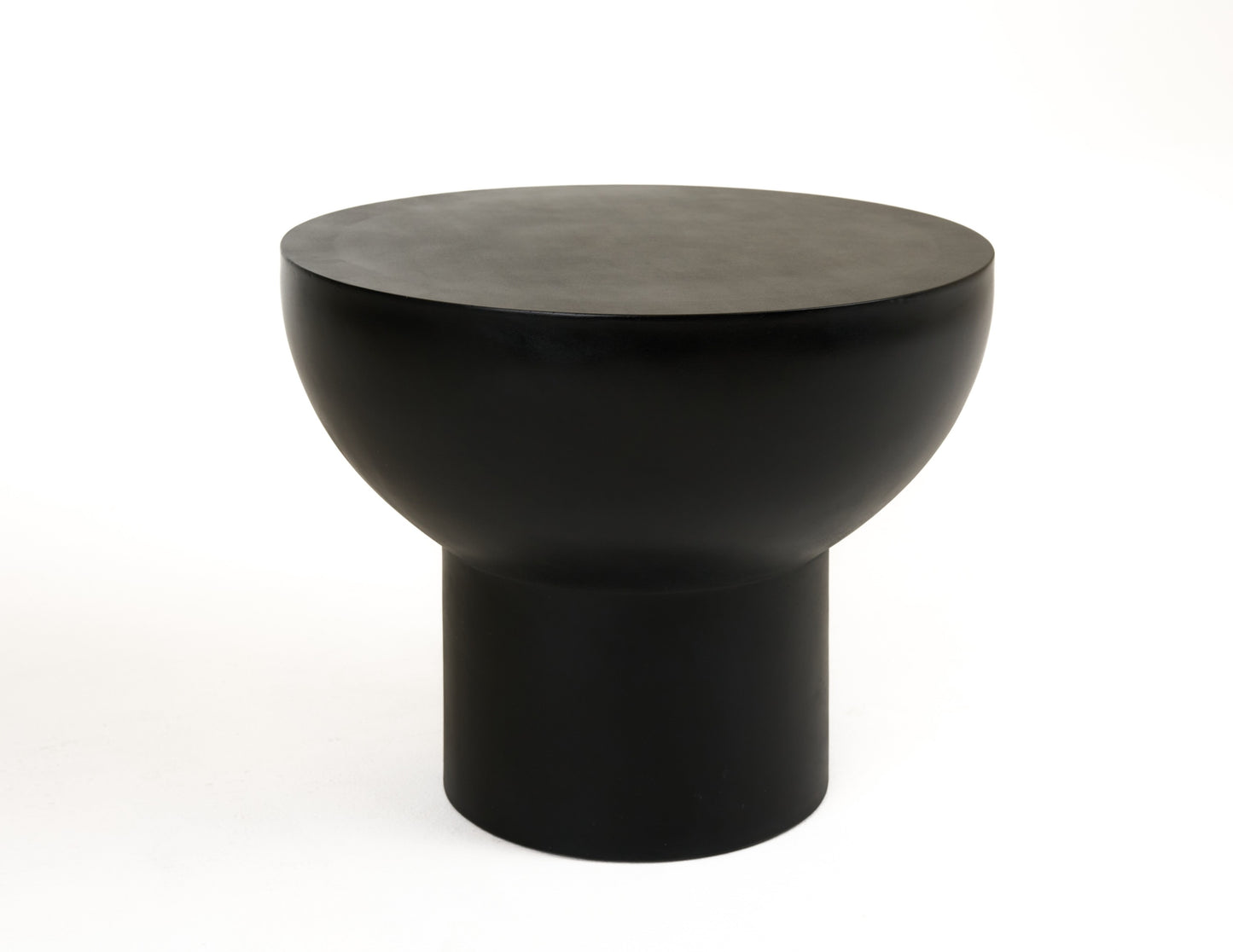 Modrest Fate Modern Black Concrete End Table
