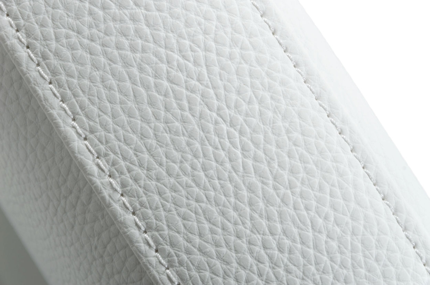 Modrest Fowler Modern White Eco-Leather Dining Armchair