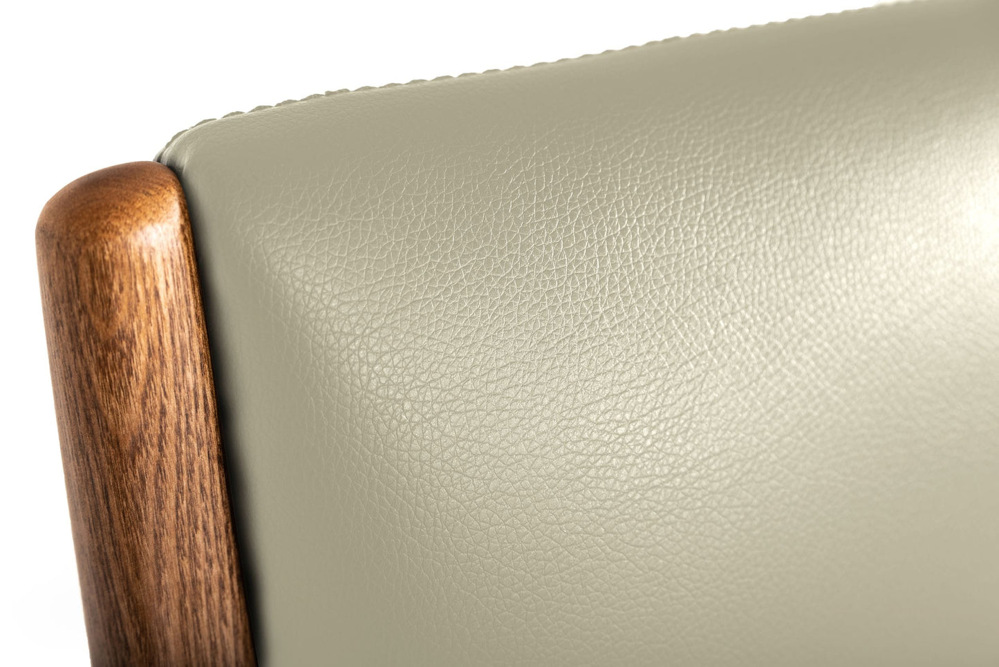 Modrest Fulton Modern Beige Lounge Chair and Ottoman