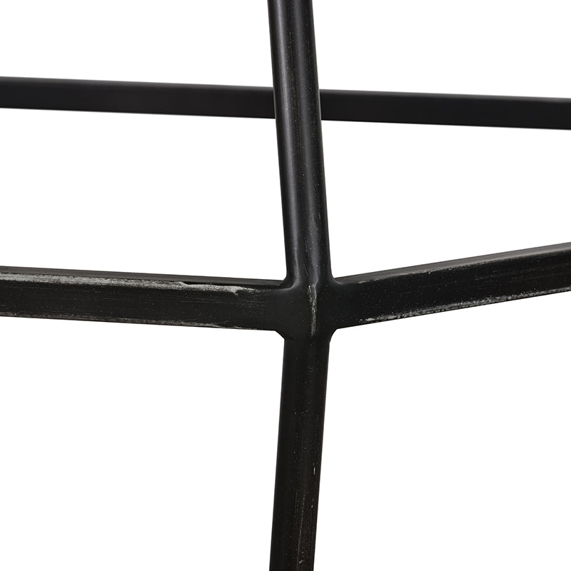 Modrest Tartan Modern Concrete and Metal End Table