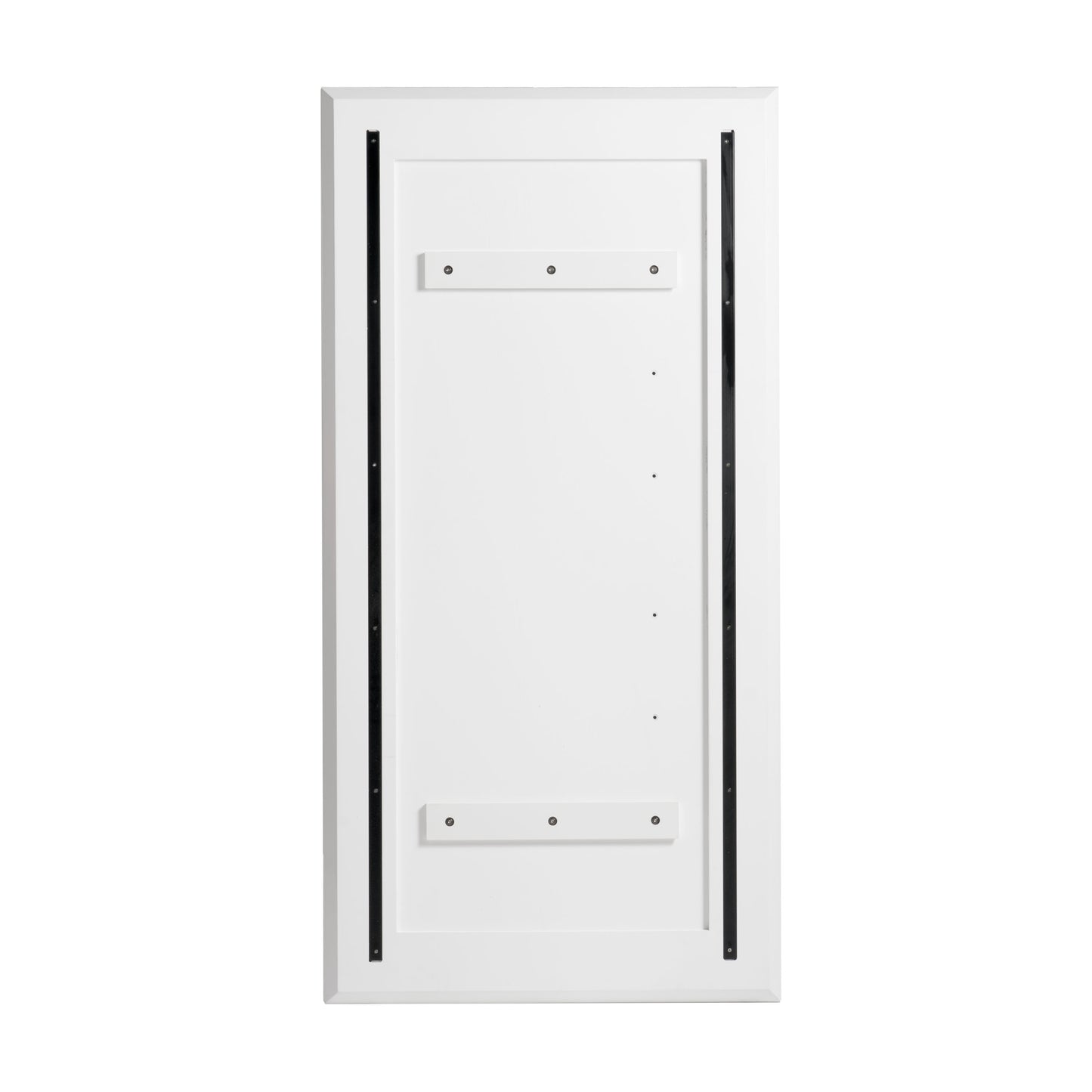 Modrest Glinda Modern Pearl White Floor Mirror