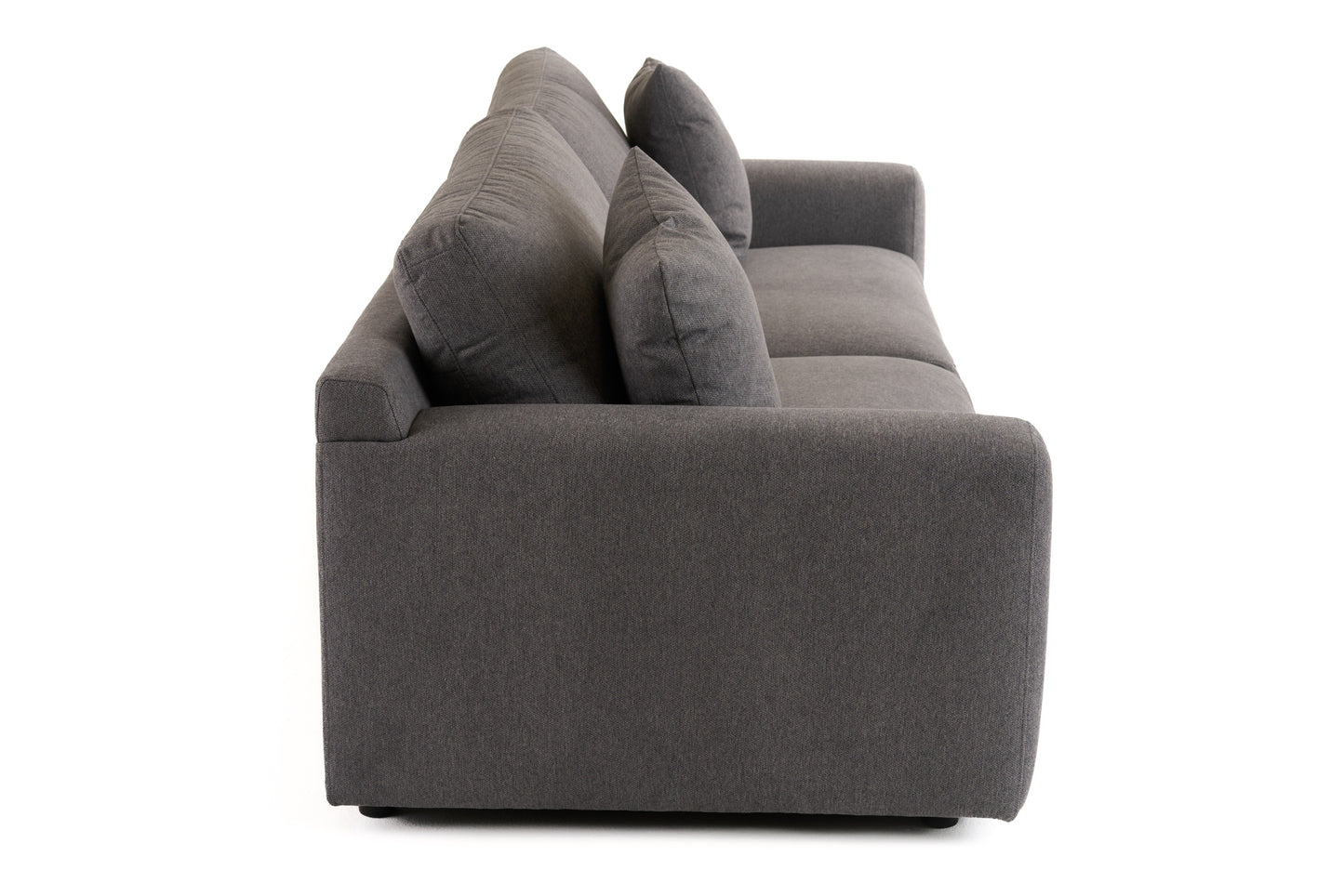 Divani Casa Gloria Modern Grey Fabric Sofa