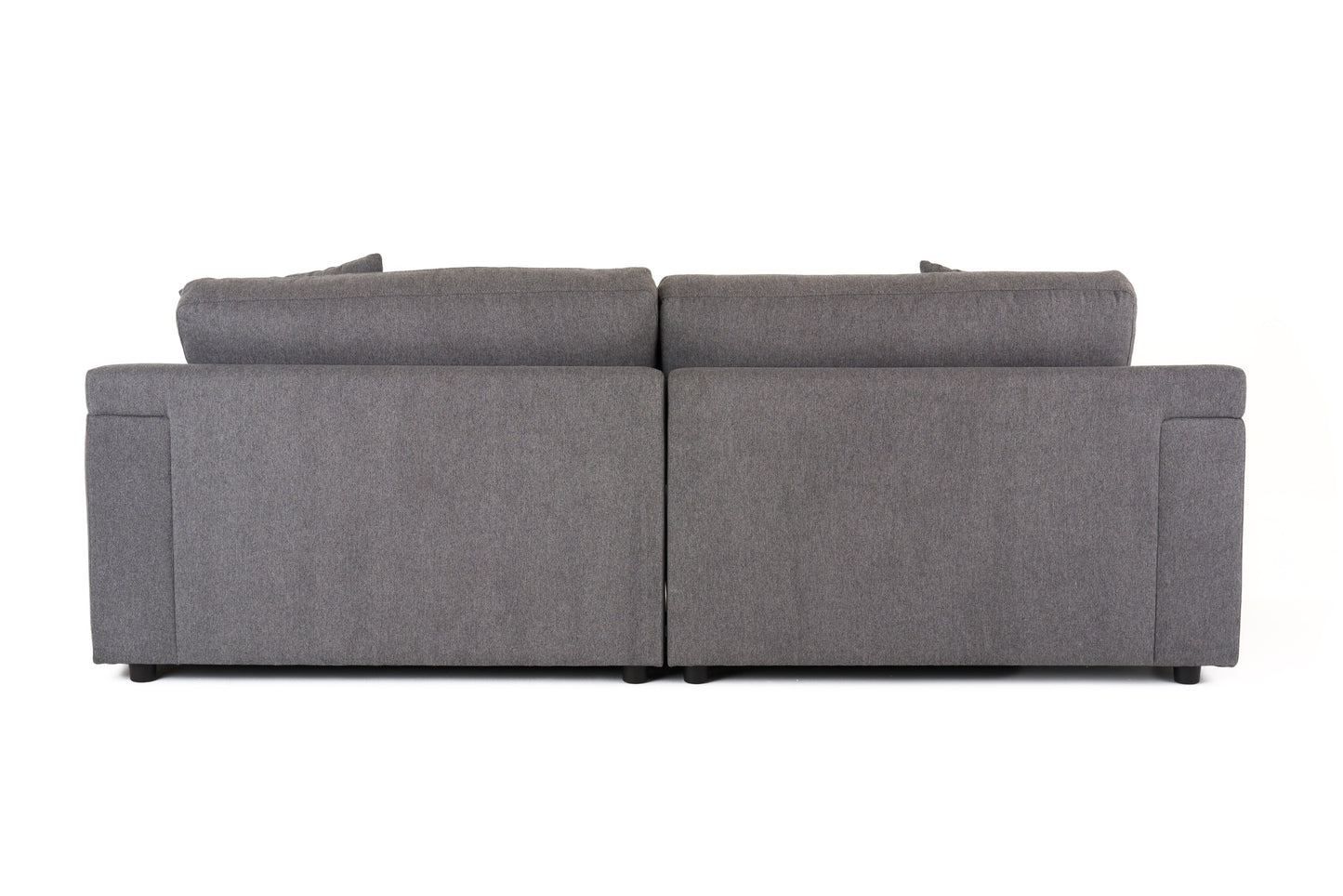 Divani Casa Gloria Modern Grey Fabric Sofa