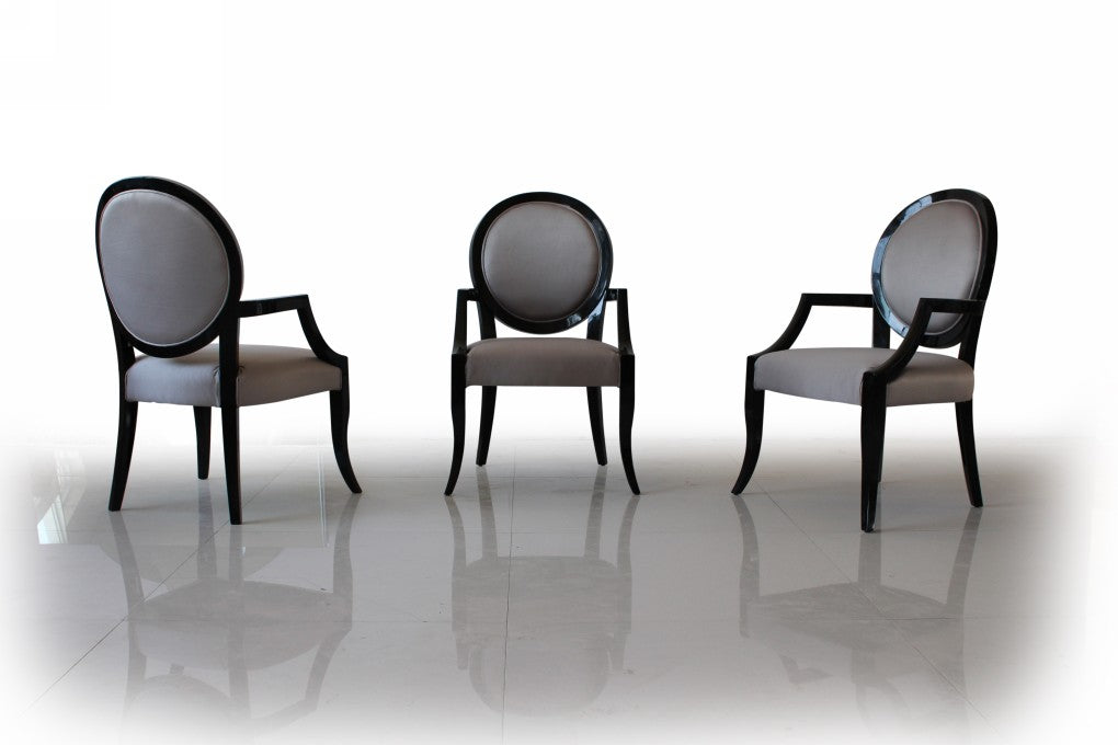 307 Fabric Dining Arm Chair