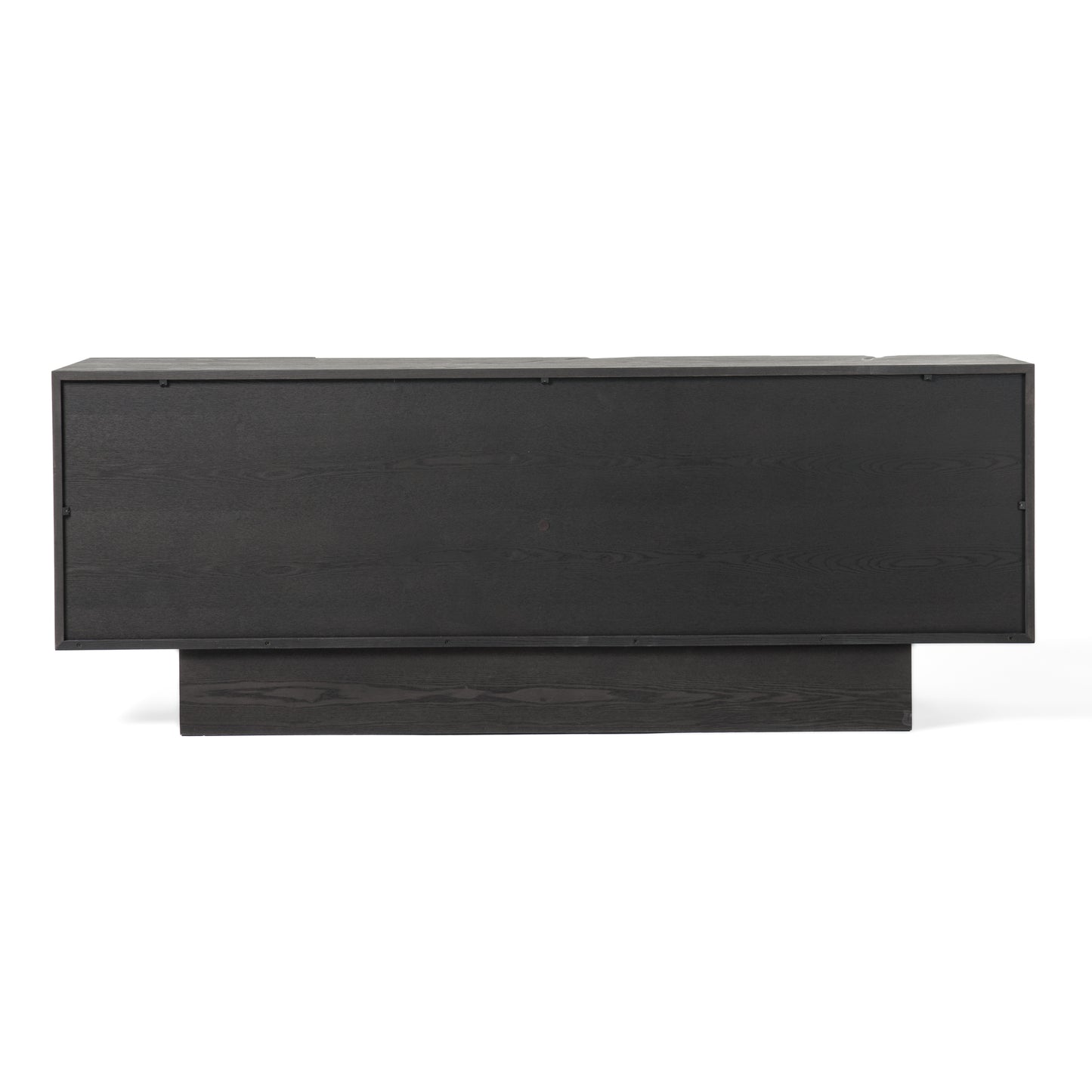 Modrest Impala Modern Matte Brown Ash and Silver Buffet