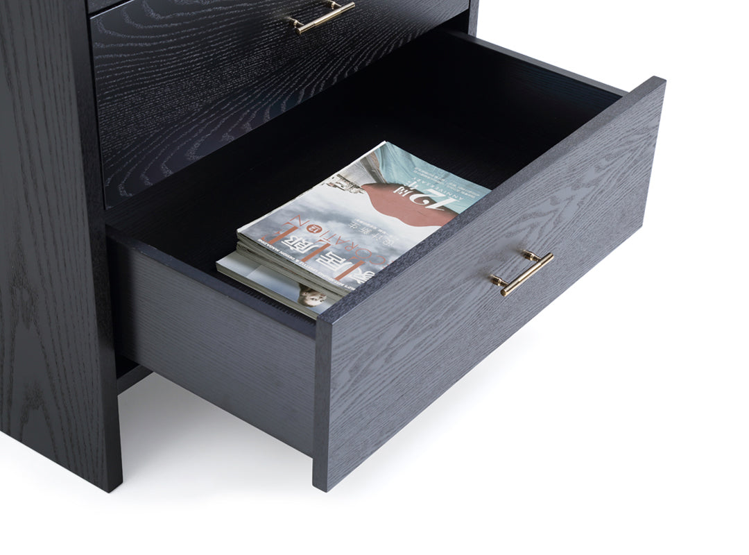 Modrest Wales Modern Smoked Ash Chest