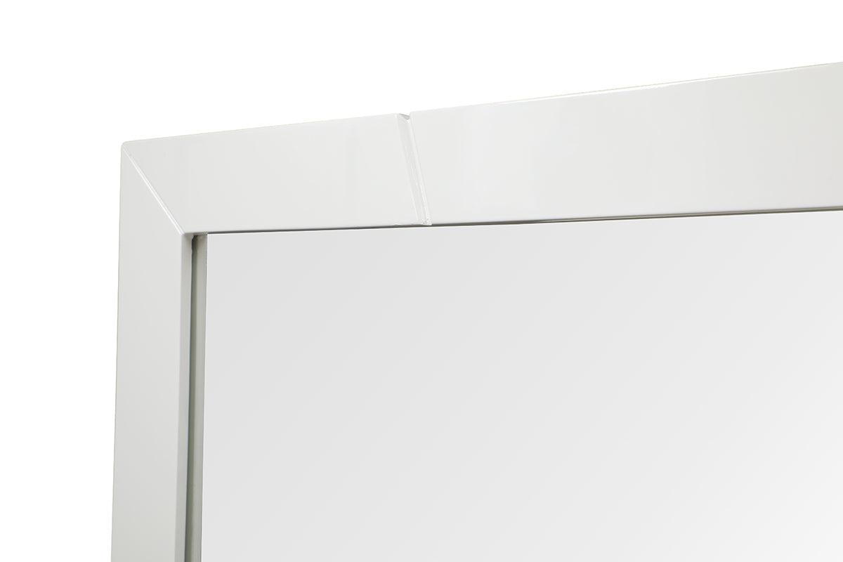 Modrest Chrysler Modern White Mirror
