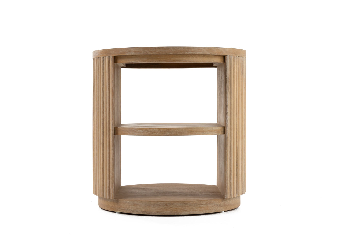 Modrest Jacobson Modern Natural Acacia End Table