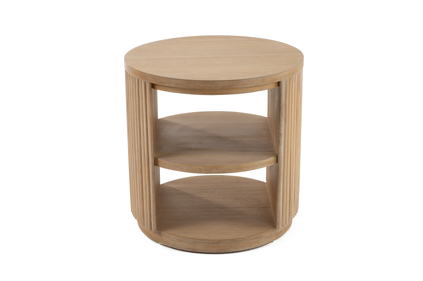 Modrest Jacobson Modern Natural Acacia End Table