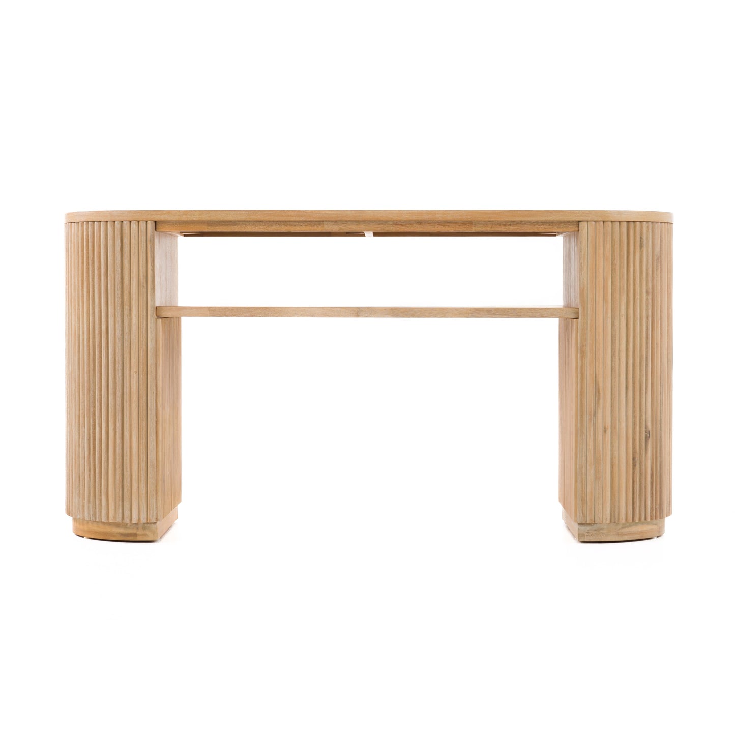 Modrest Jacobson Modern Natural Acacia Console Table