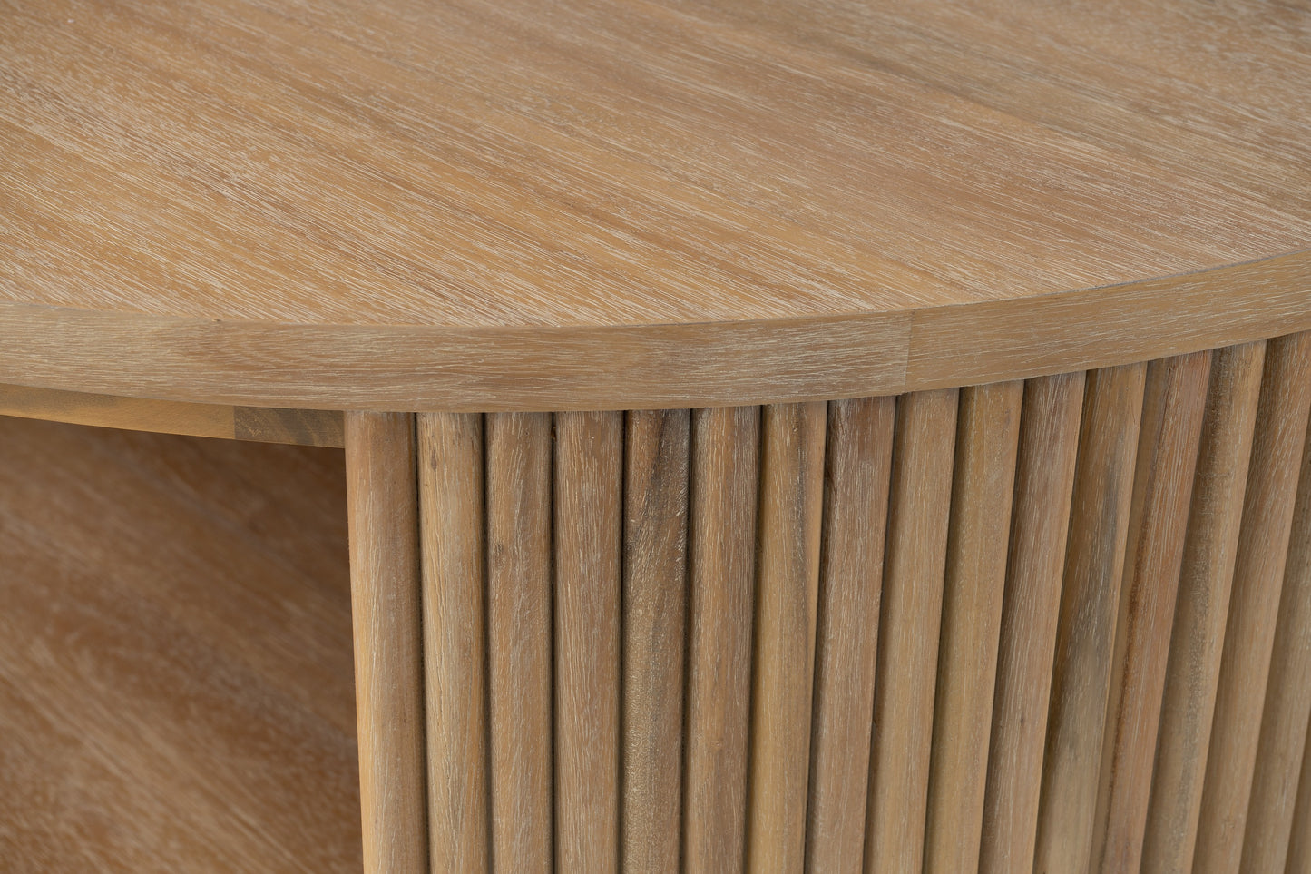 Modrest Jacobson Modern Natural Acacia Coffee Table