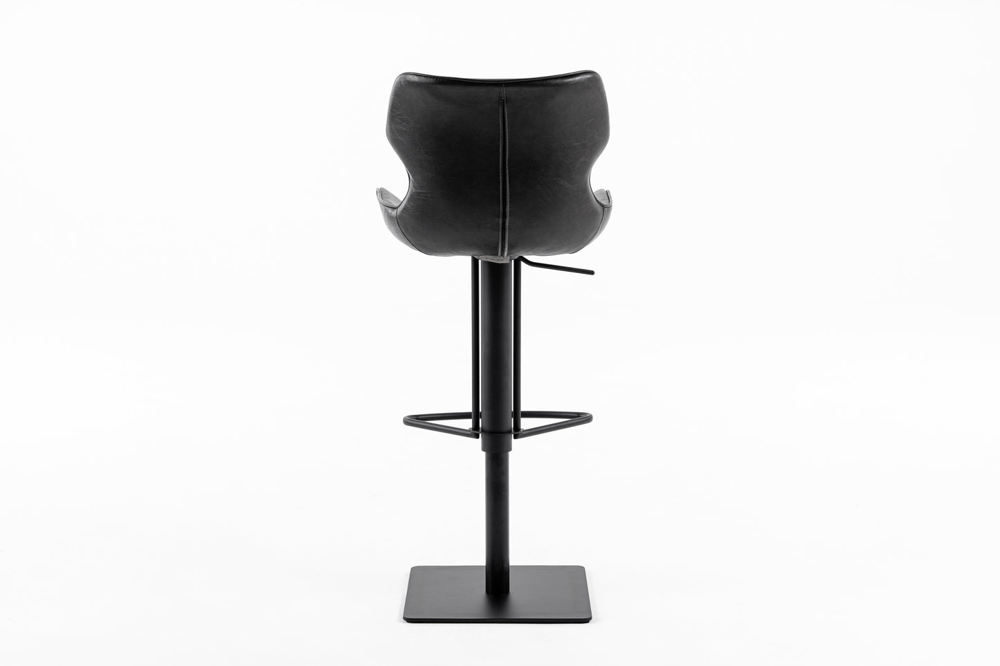 Modrest Jamila Modern Dark Brown Eco-Leather Bar Stool