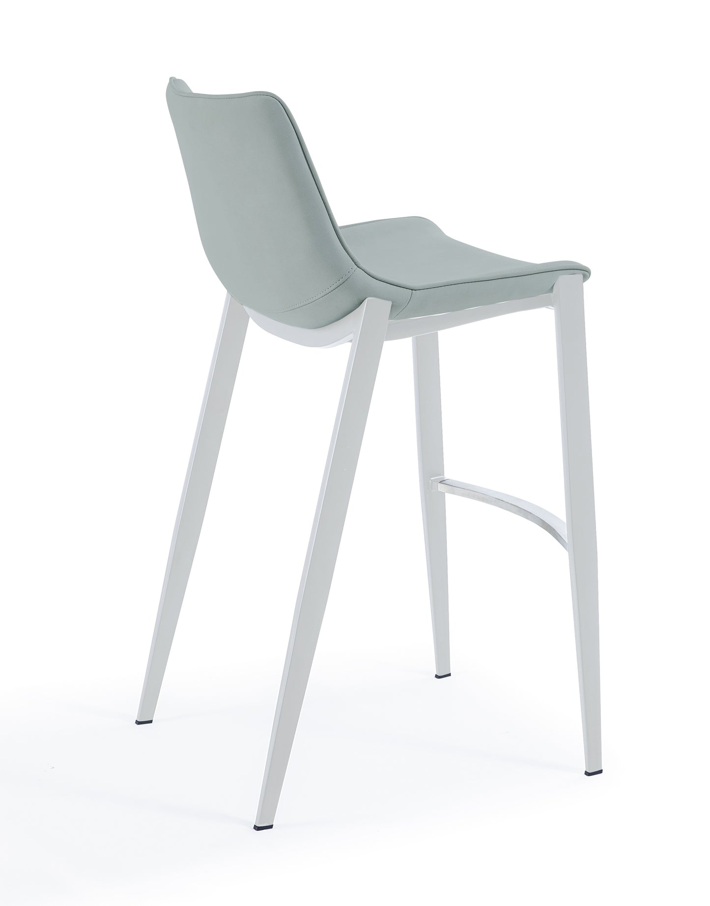 Modrest Jane Modern Light Grey Counter Stool Set of 2