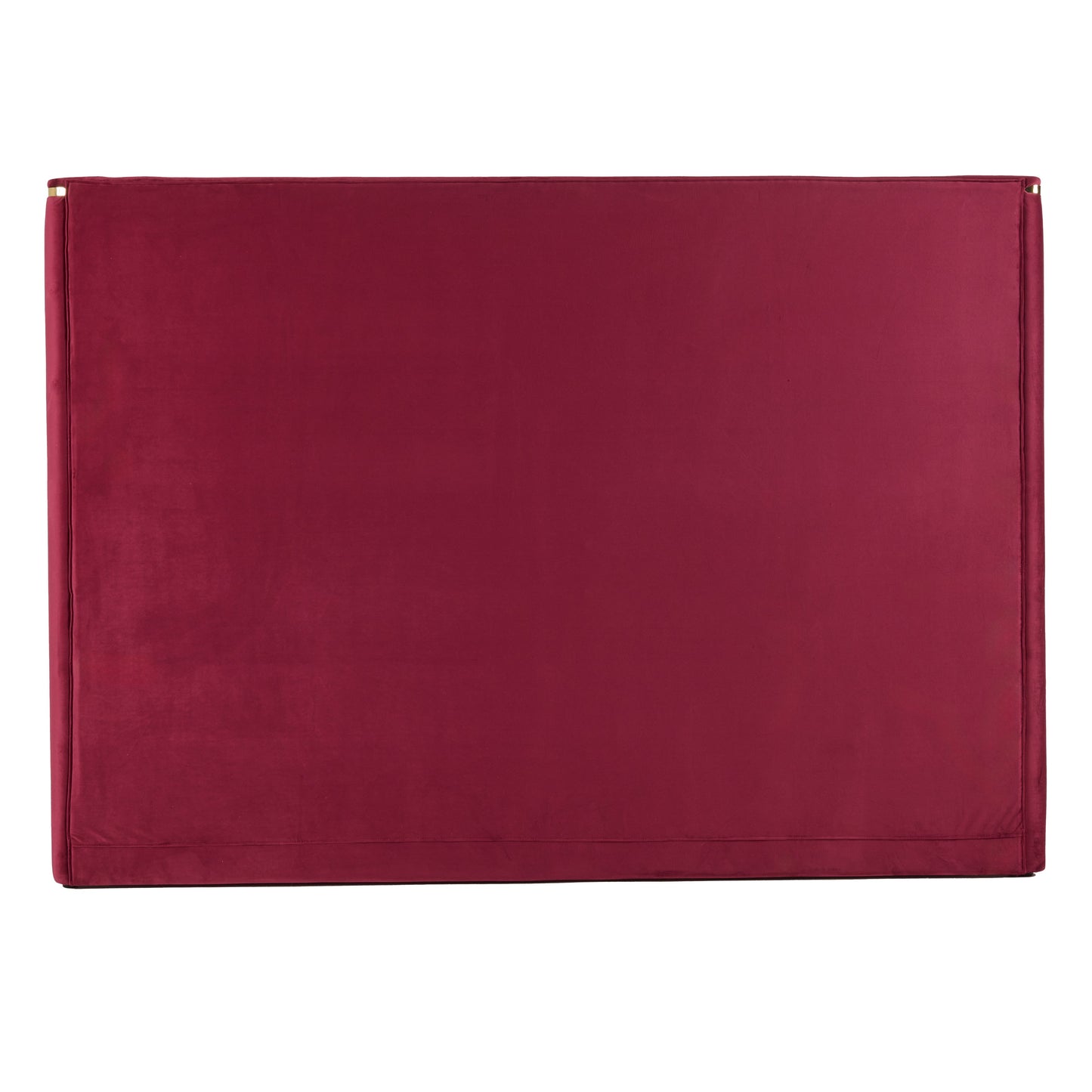 Queen Modrest Janet Modern Red Velvet Gold Bed