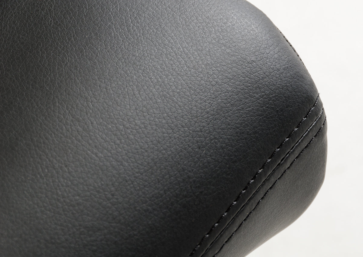 Penn Modern Black Leatherette Dining Chair