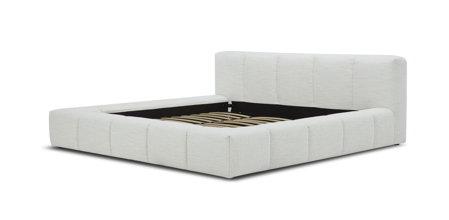 Modrest Lamont Modern Queen Fabric Bed