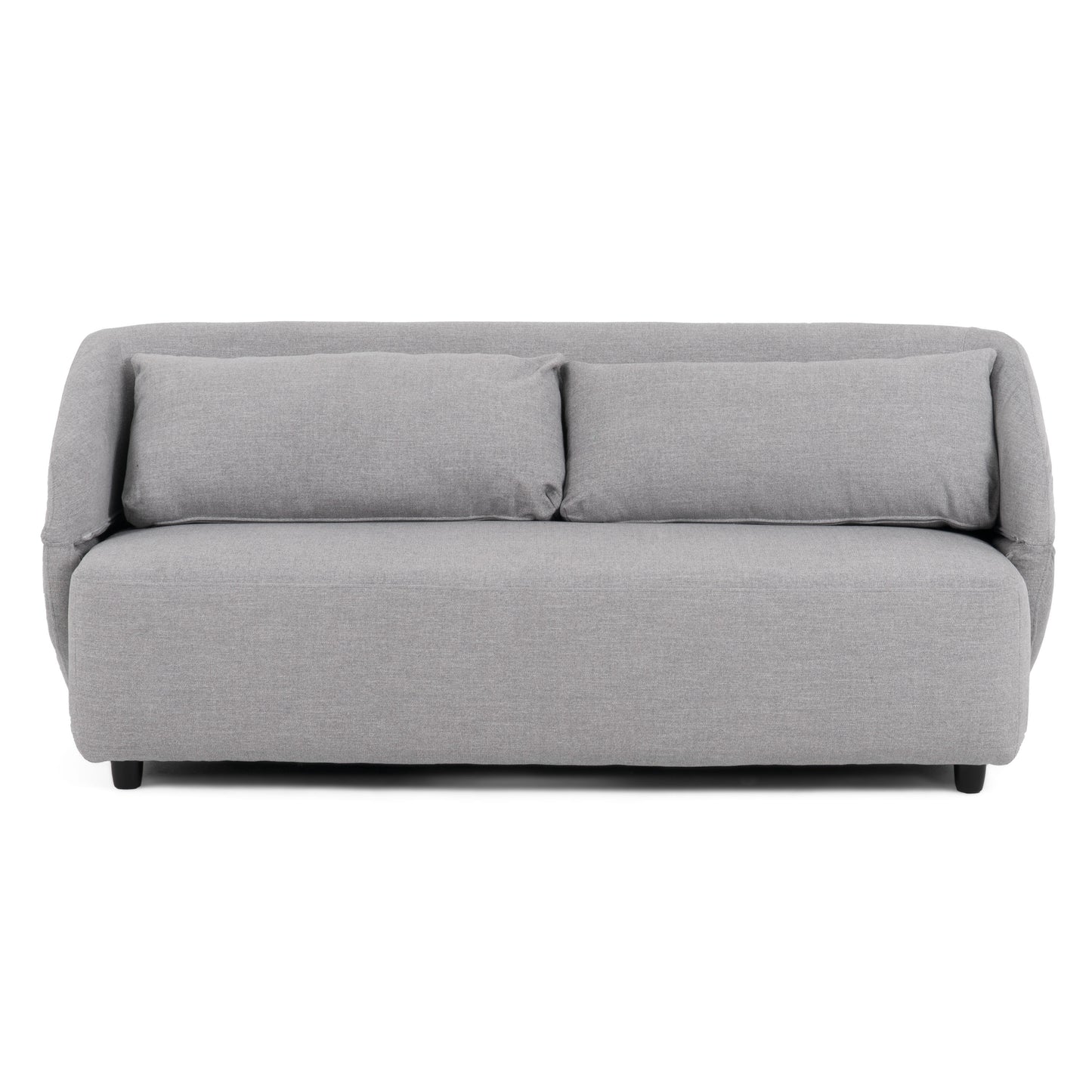 Divani Casa Lerner Modern Light Grey Fabric Sofa Bed
