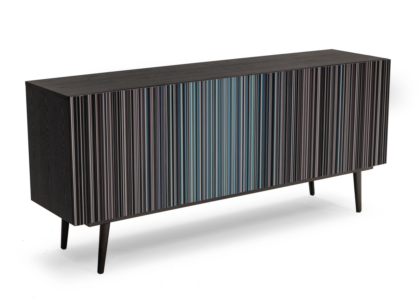 Modrest Macoy Modern Multicolor Black Ash Buffet
