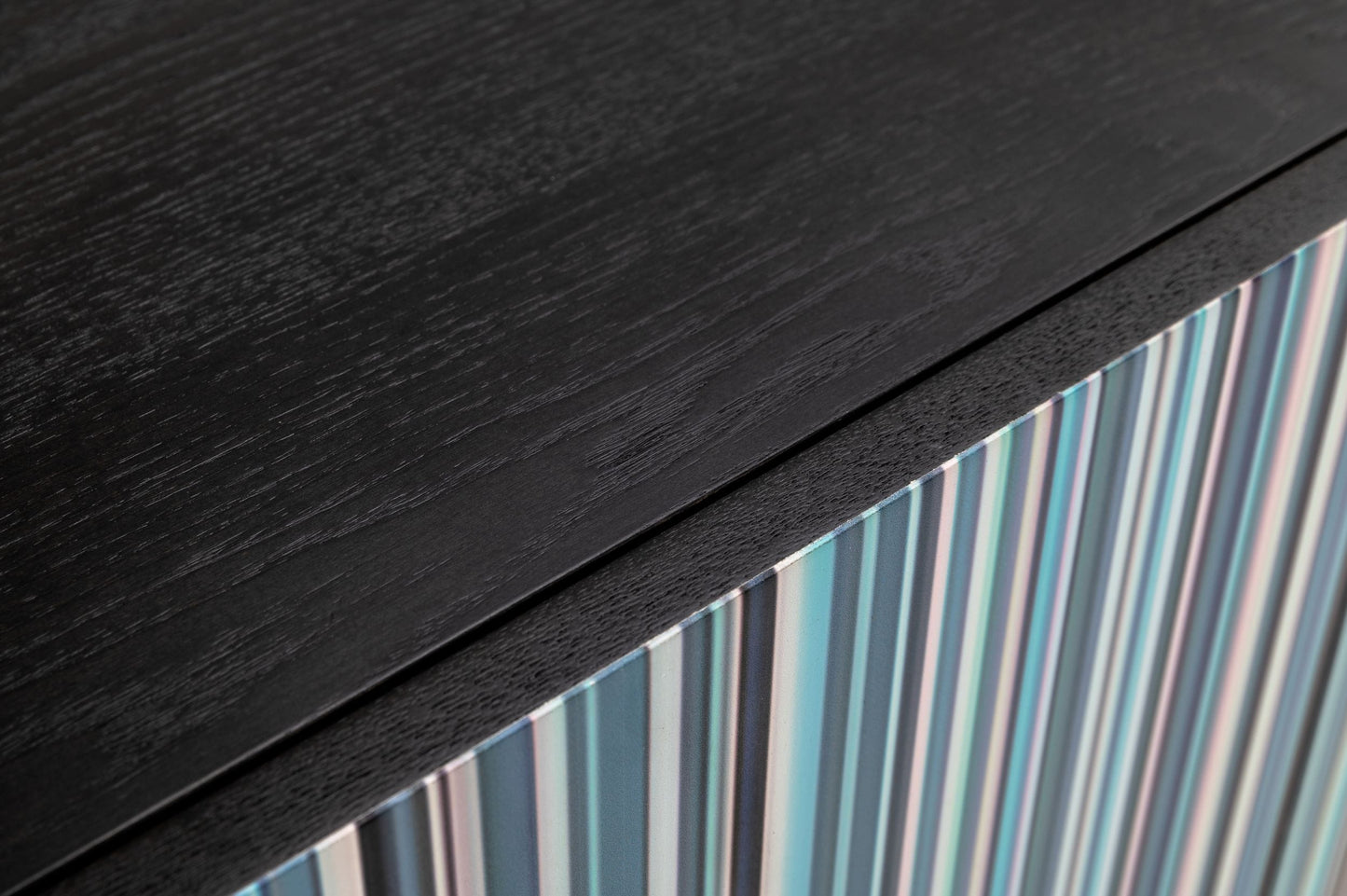Modrest Macoy Modern Multicolor Black Ash Buffet
