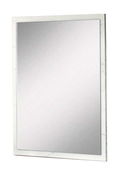 Nova Domus Marbella Italian Modern White Marble Mirror