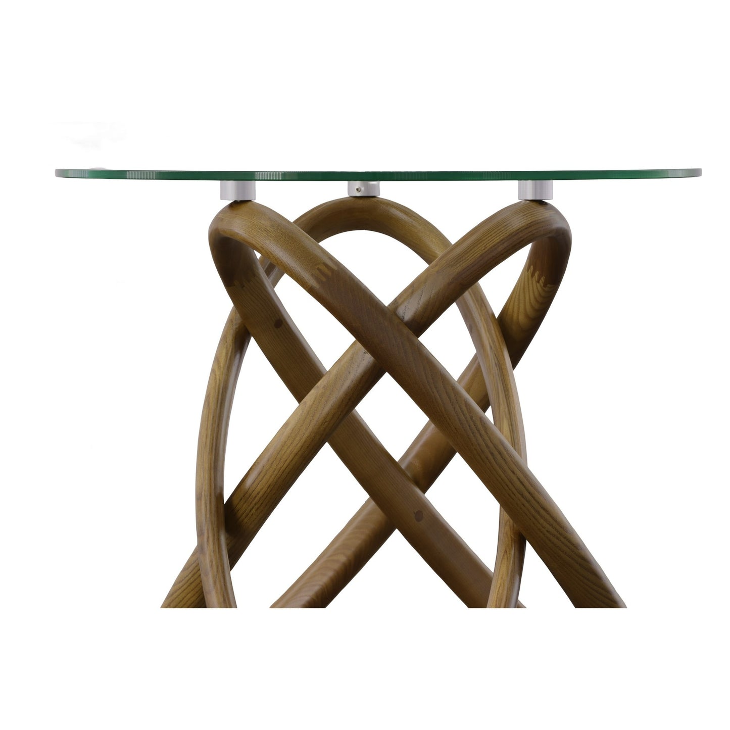 Modrest Mason Modern Class Walnut Side Table