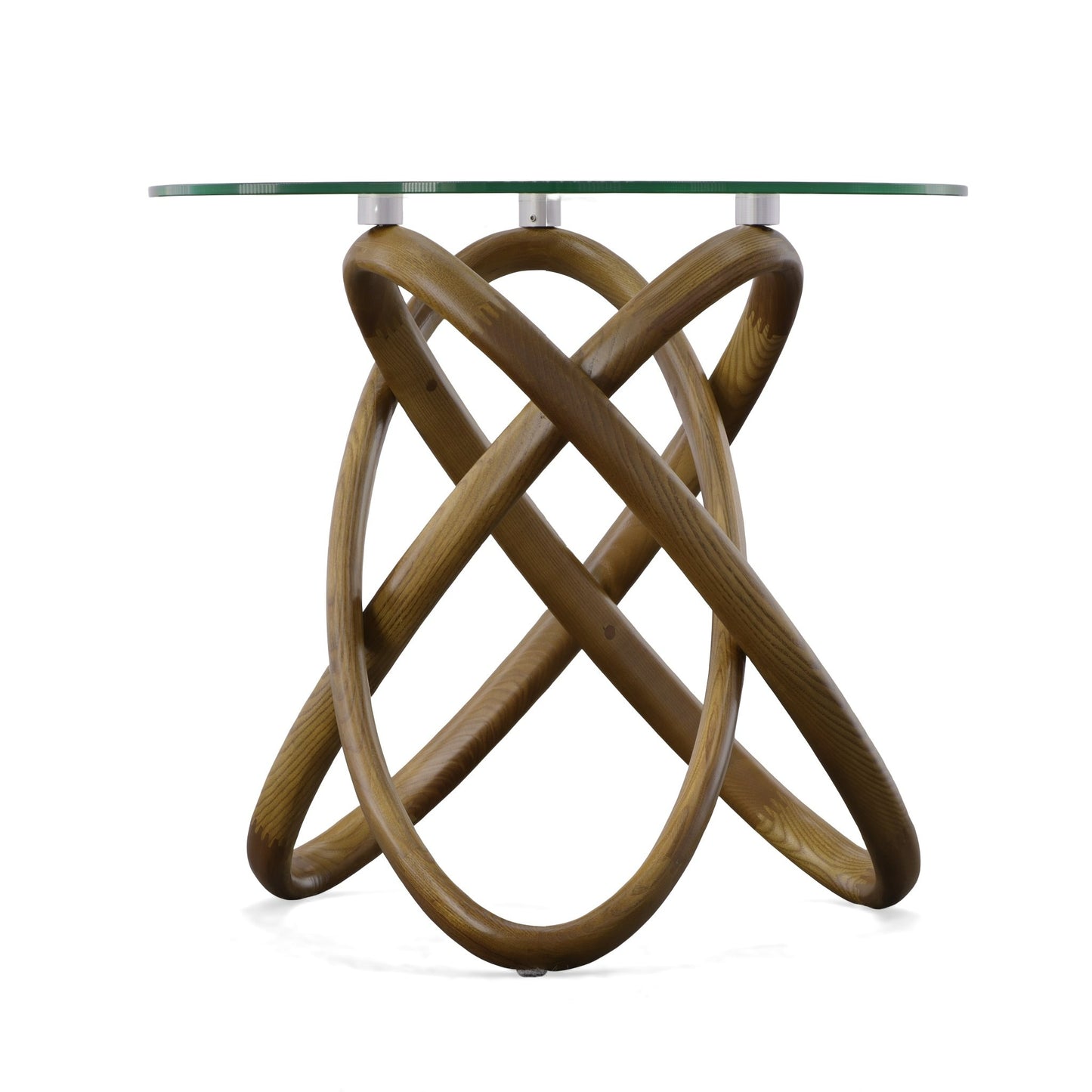 Modrest Mason Modern Class Walnut Side Table