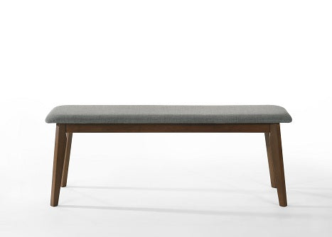 Modrest Castillo Modern Walnut Dining Bench