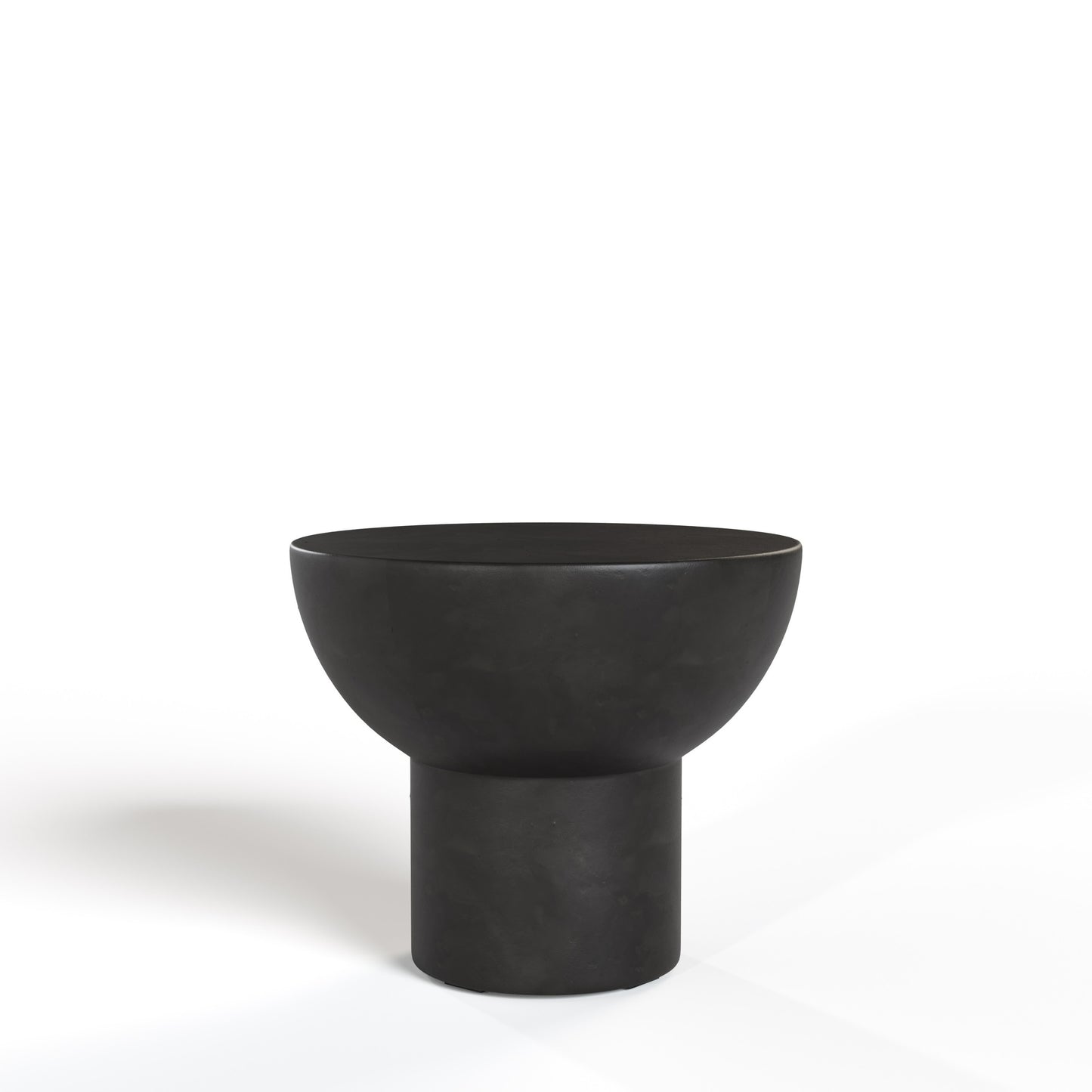 Modrest Fate Modern Black Concrete End Table