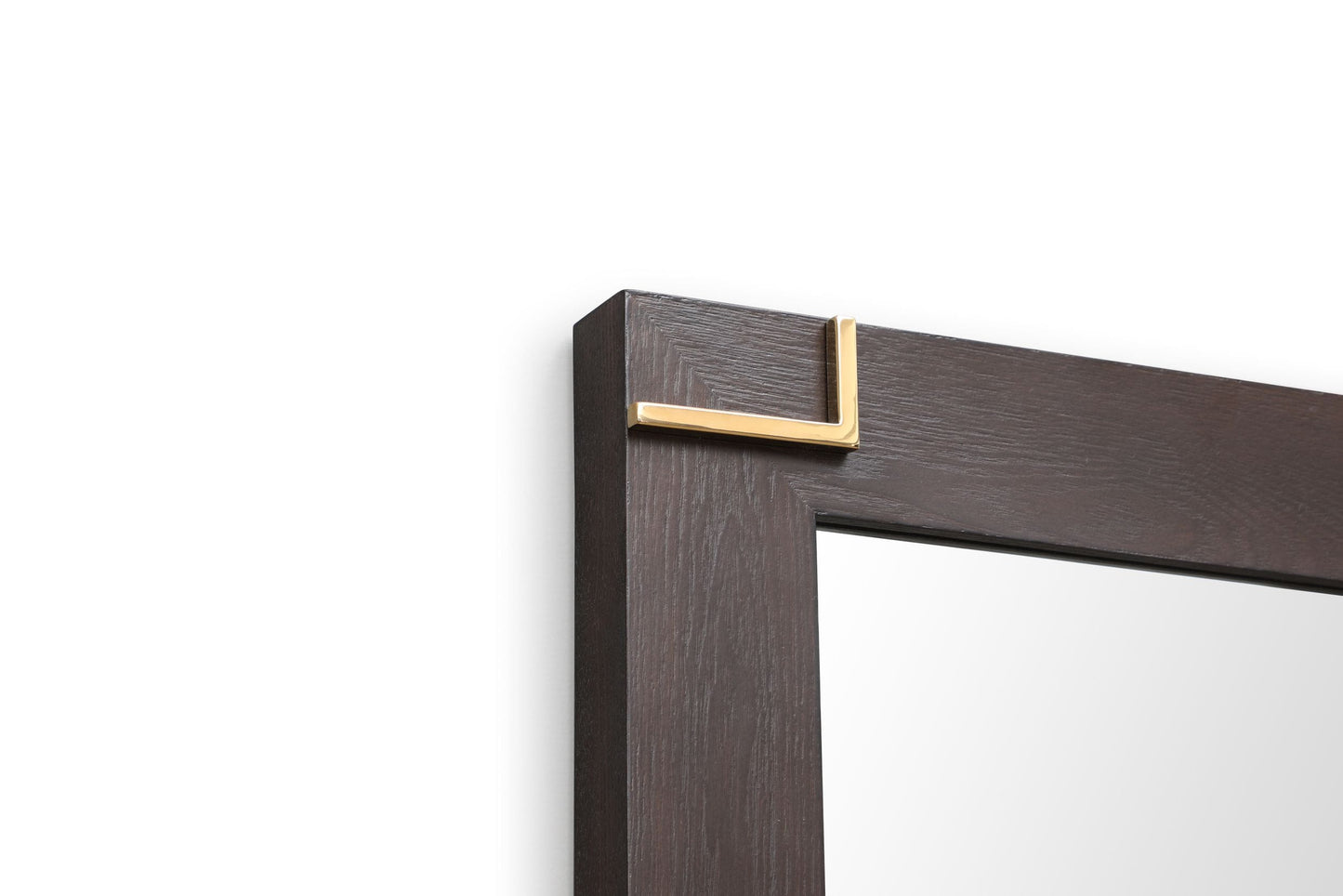 Modrest Moontide Modern Smoked Ash and Gold Mirror