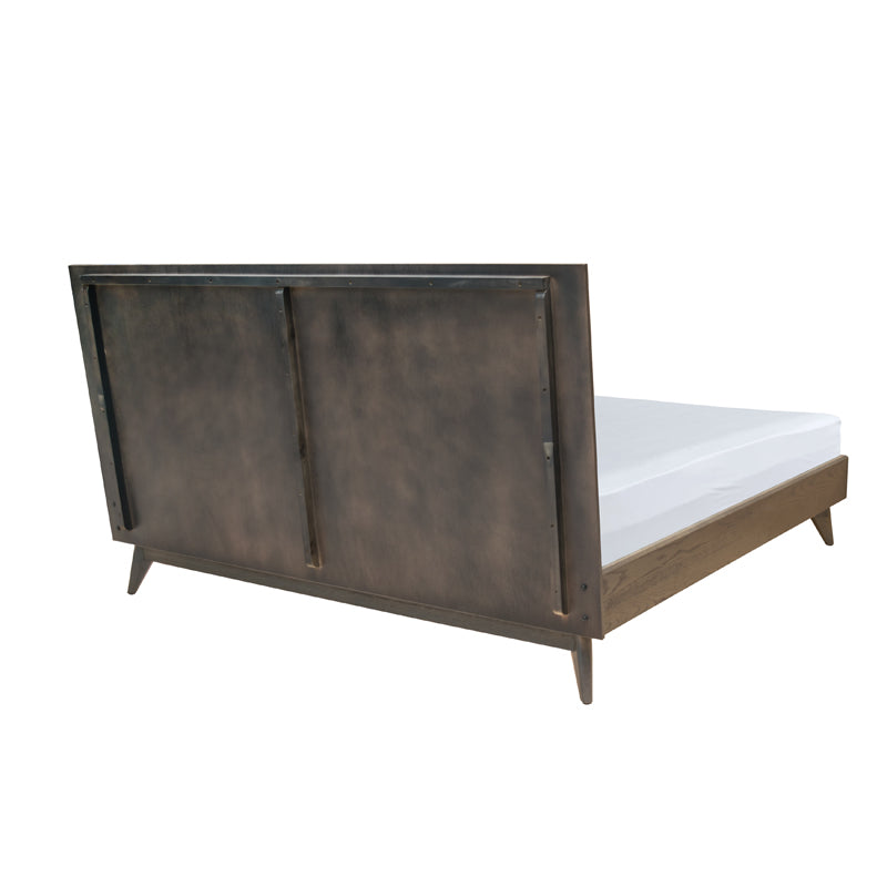 Modrest Novak Modern Dark Oak Bed