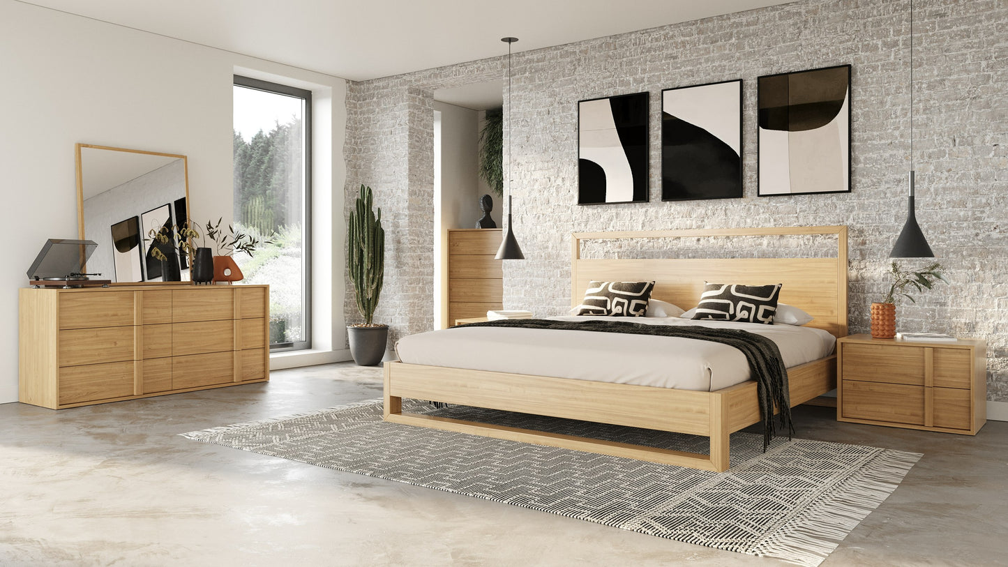Nova Domus Berlin Modern Natural Oak Chest