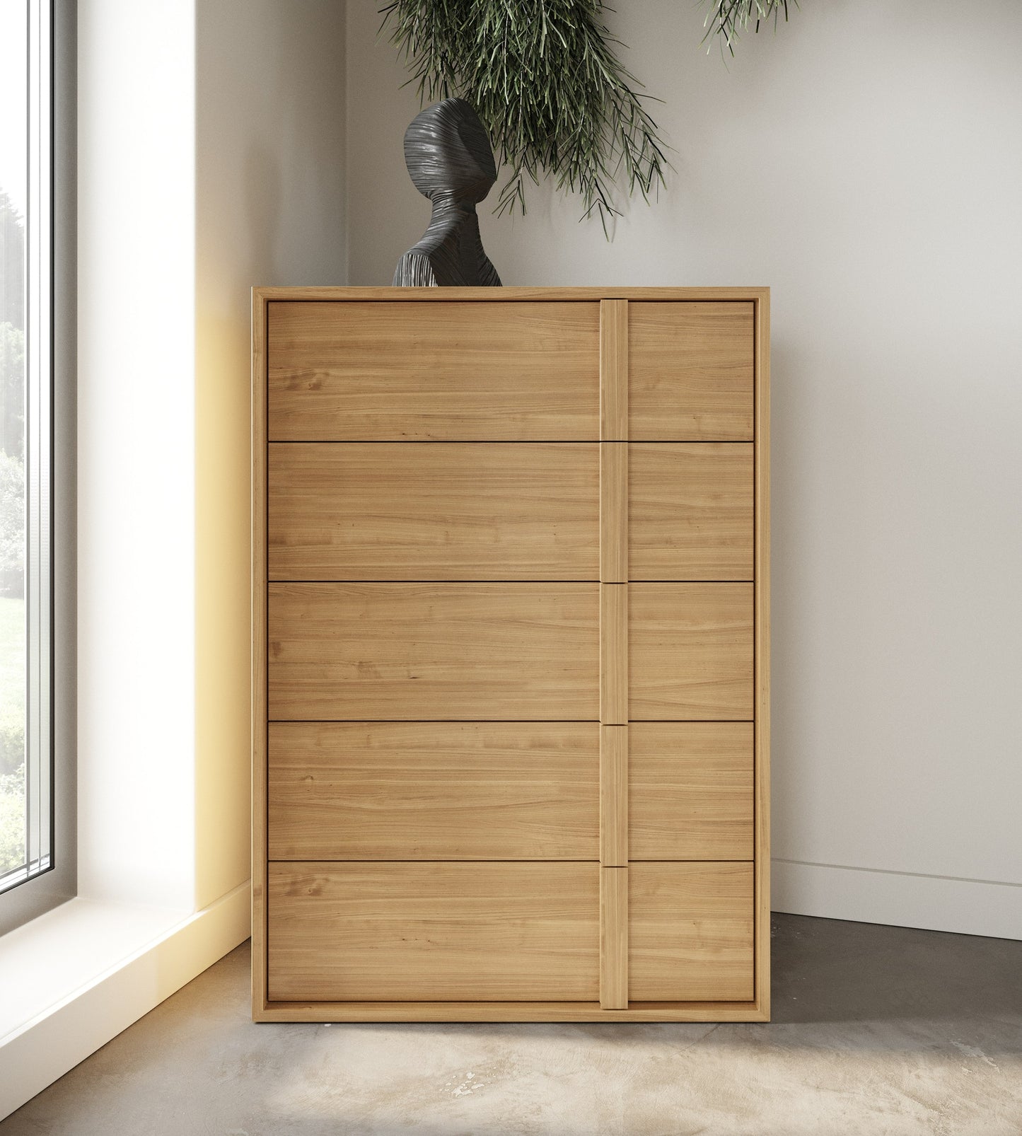 Nova Domus Berlin Modern Natural Oak Chest